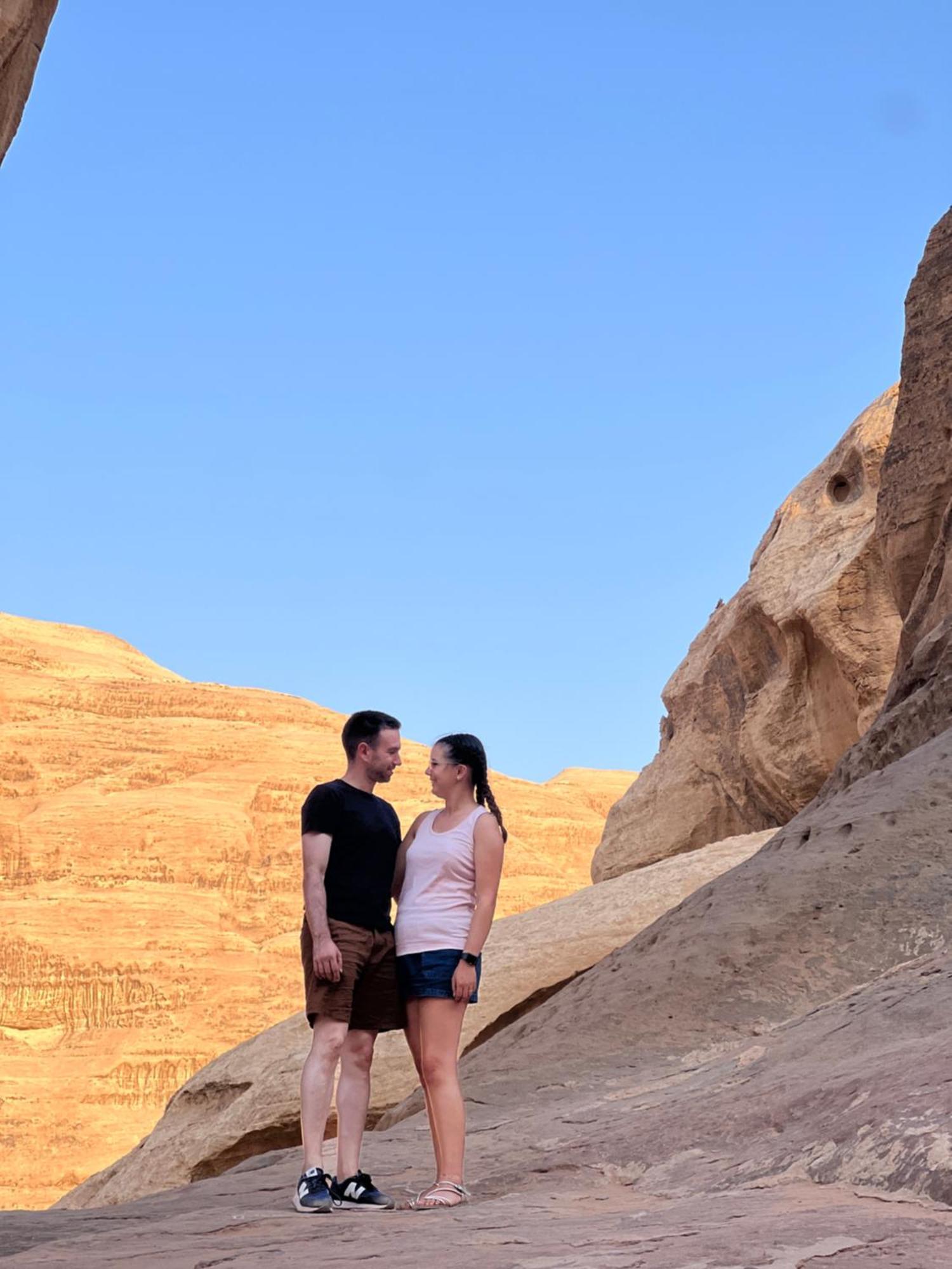 Magic Rum Hussen Wadi Rum Exterior foto
