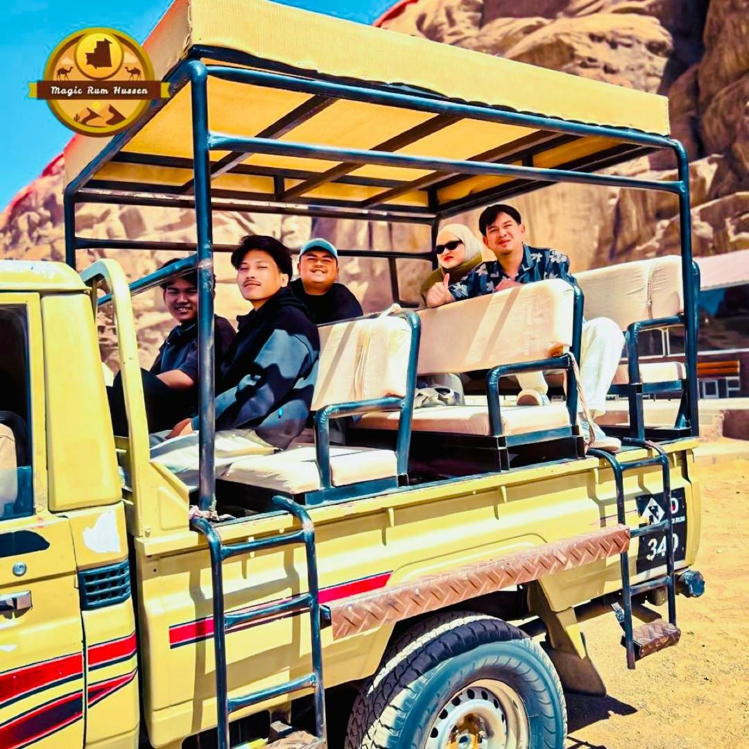 Magic Rum Hussen Wadi Rum Exterior foto