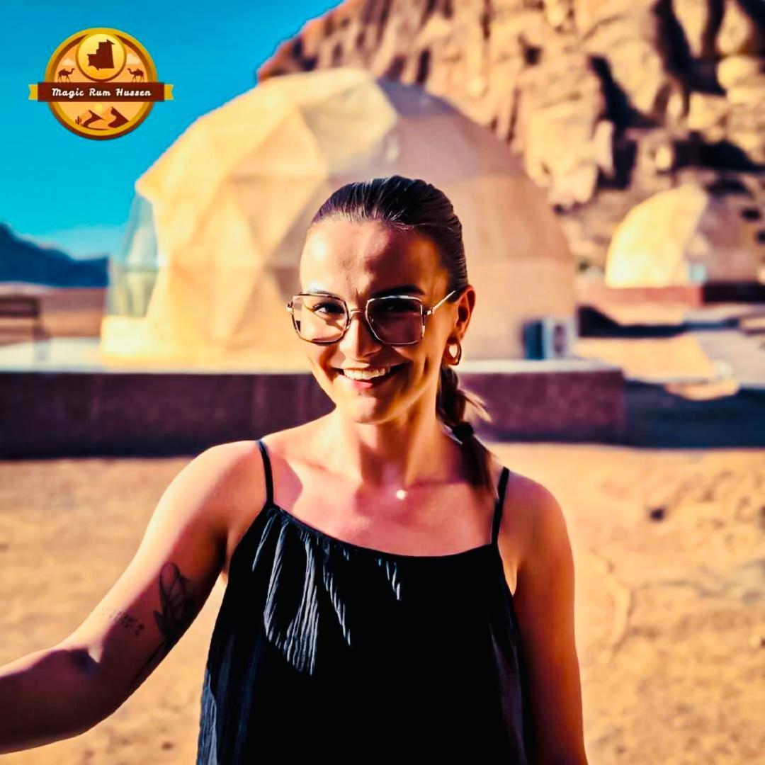 Magic Rum Hussen Wadi Rum Exterior foto