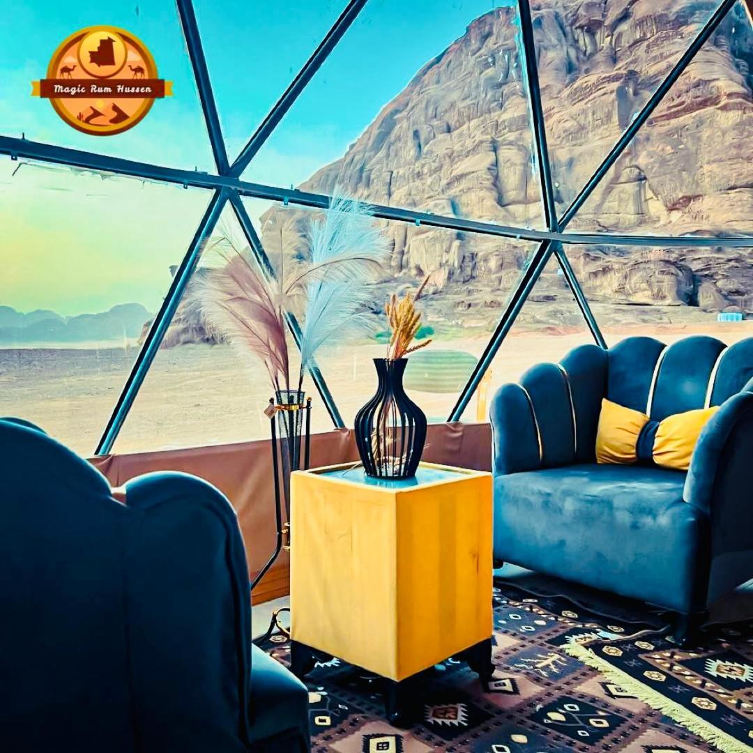 Magic Rum Hussen Wadi Rum Exterior foto