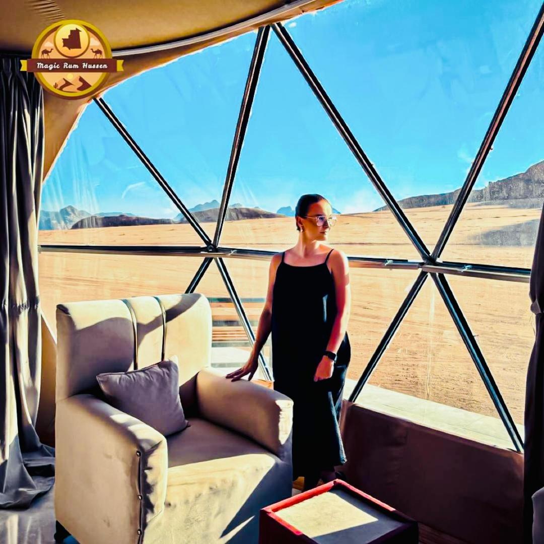 Magic Rum Hussen Wadi Rum Exterior foto