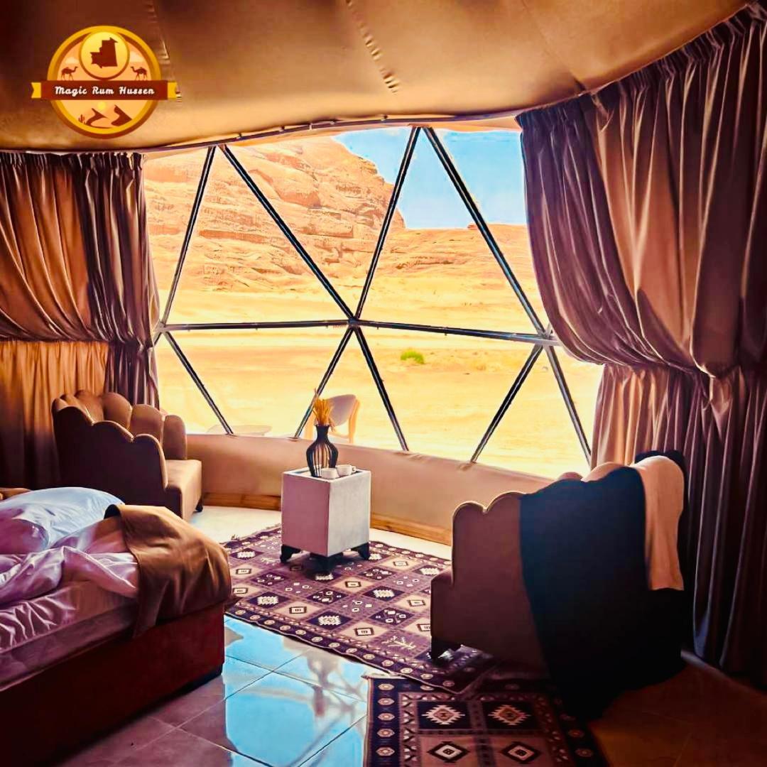 Magic Rum Hussen Wadi Rum Exterior foto