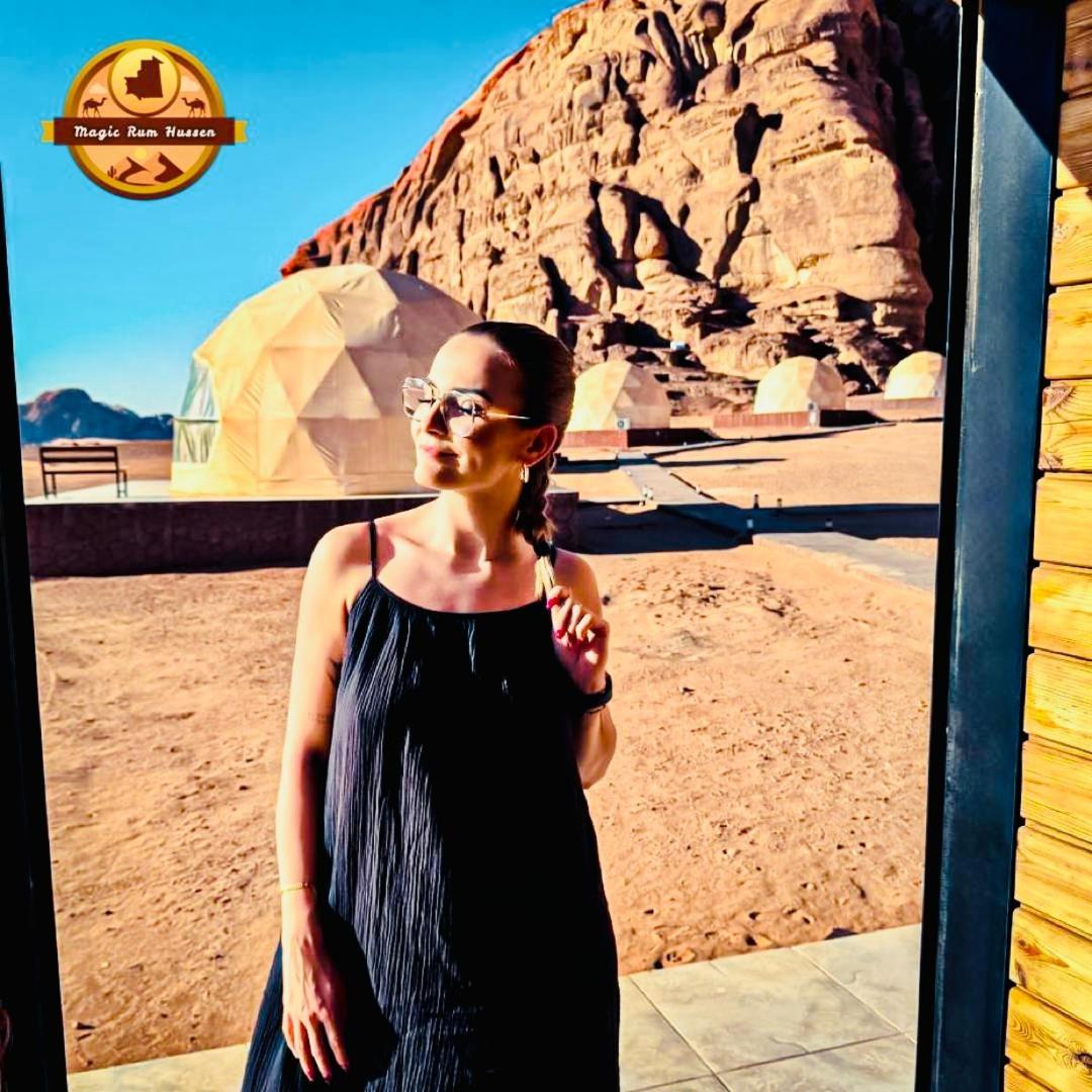 Magic Rum Hussen Wadi Rum Exterior foto