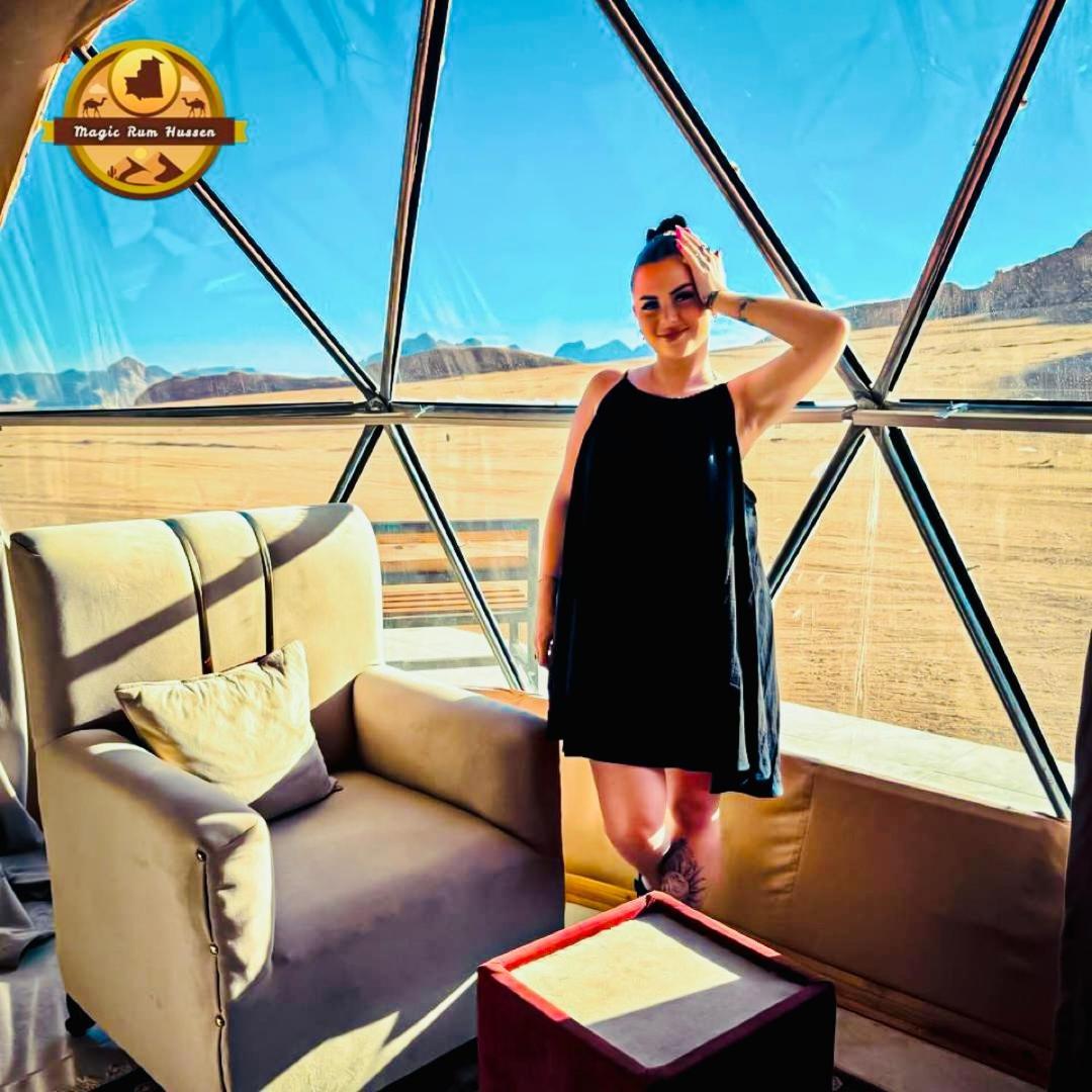 Magic Rum Hussen Wadi Rum Exterior foto