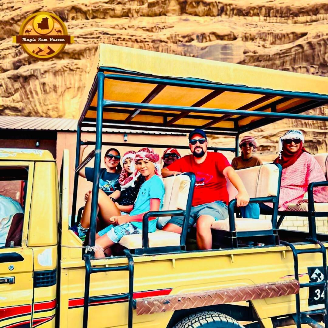 Magic Rum Hussen Wadi Rum Exterior foto